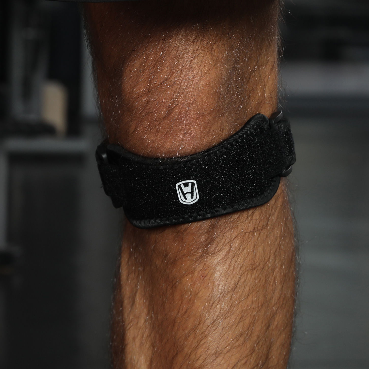 cinturón ajustable de rótula cinturón de rodilla para hombres y mujeres deportes correr cinturón de rodilla protector amortiguador de rodilla presurizado para baloncesto y voleibol