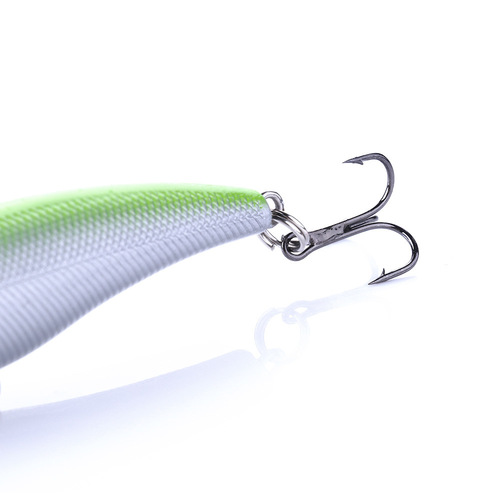 HENGJIA Hengjia fishing gear floating water belt ring bead plastic minnow 8g fake bait minolulua fishing bait fishing supplies