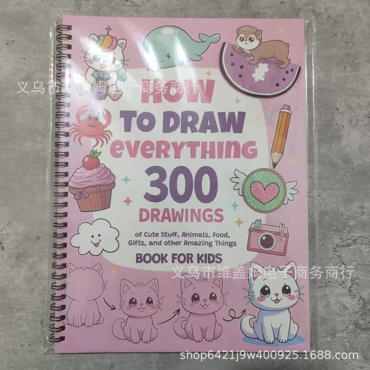 How to draw everything 300 drawings coloring book