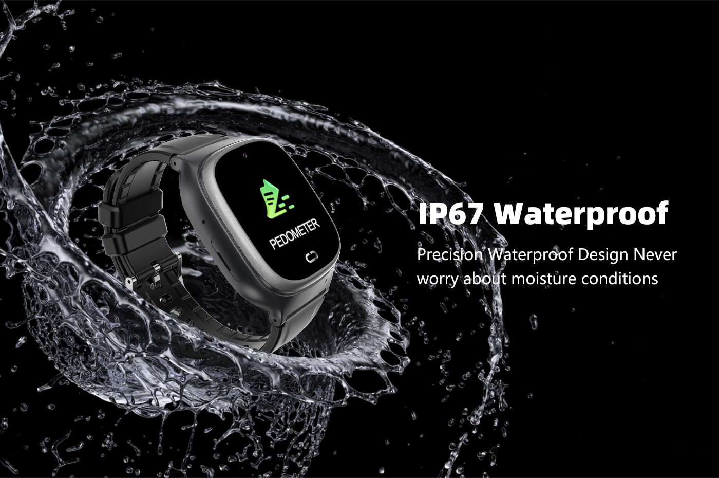 The new cross-border TD45 children's smartwatch, anti-loss phone bracelet for primary school students and children, takes photos in multiple languages undefined