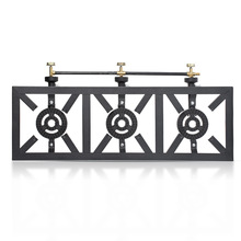 AKANE跨境欧规出三眼口角钢灶液化气天然气户外野营煤气灶猛火灶