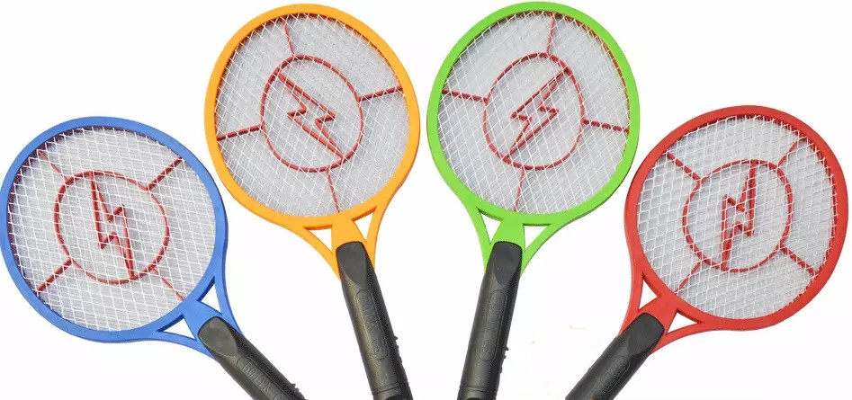 Fábrica de matamoscas eléctrico al por mayor de mosquito eléctrico recargable matamoscas plano enchufe flash tipo conveniente gran malla superficie repelente de insectos