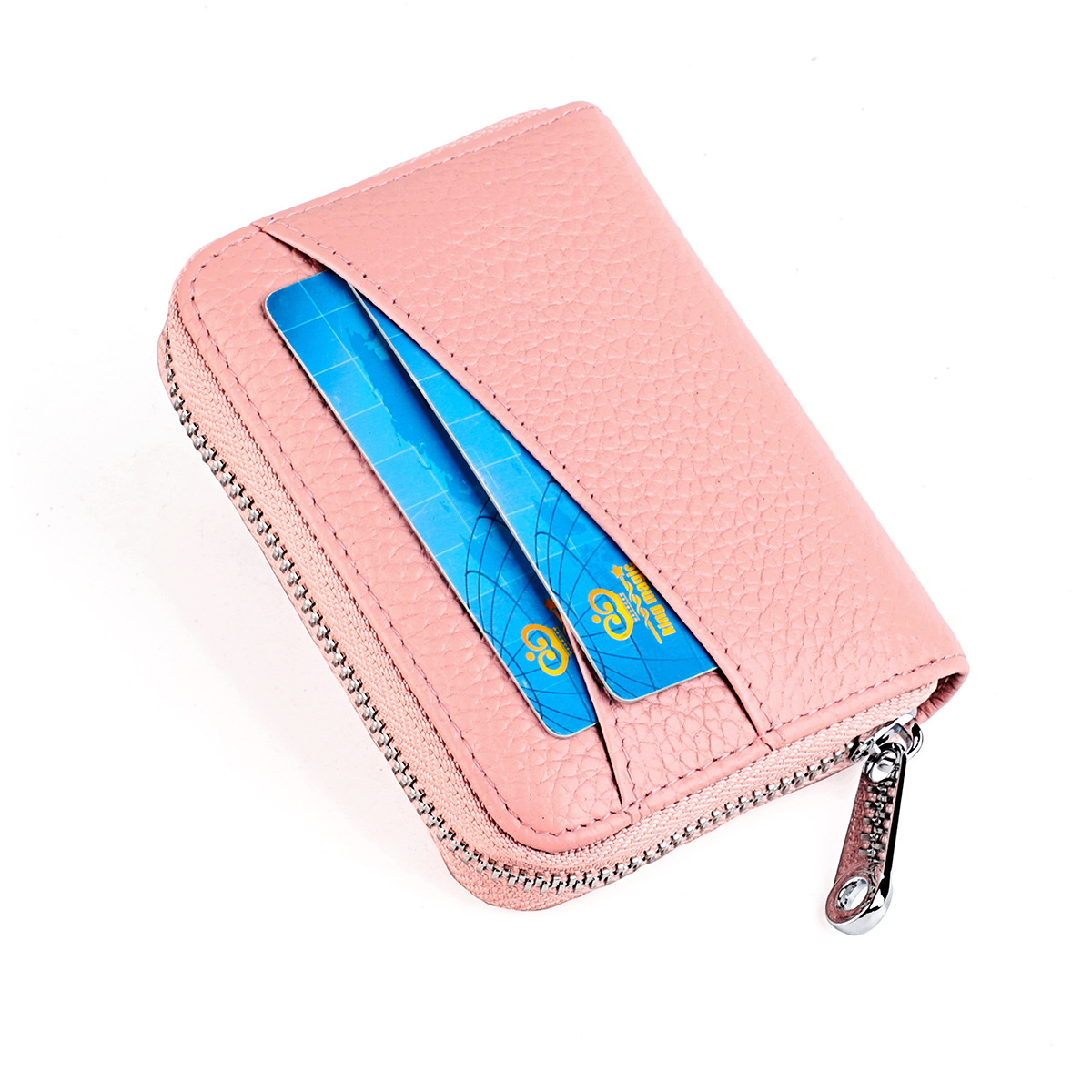 style bag with multiple slots, accorion car holer, zipper, coin purse, men's women's wallet, Japanese an Korean_voghion.com