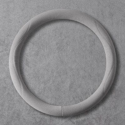 All-Season Suede Car Steering Wheel Cover New Anti-Slip Sweat-Absorbent Suede All-Season Constant Temperature Handle Cover Wholesale