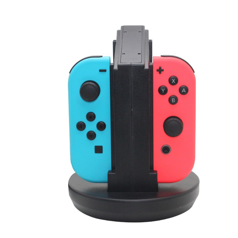 Factory Direct Sales Switch Game Controller Stand Charger Game Accessories 4 Controller Charging Nintendo