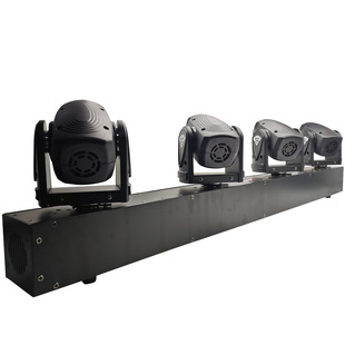 4 head beam shaking head lamp effect lamp LED bar wedding stage lamp rotating flash 4*10W strip matrix