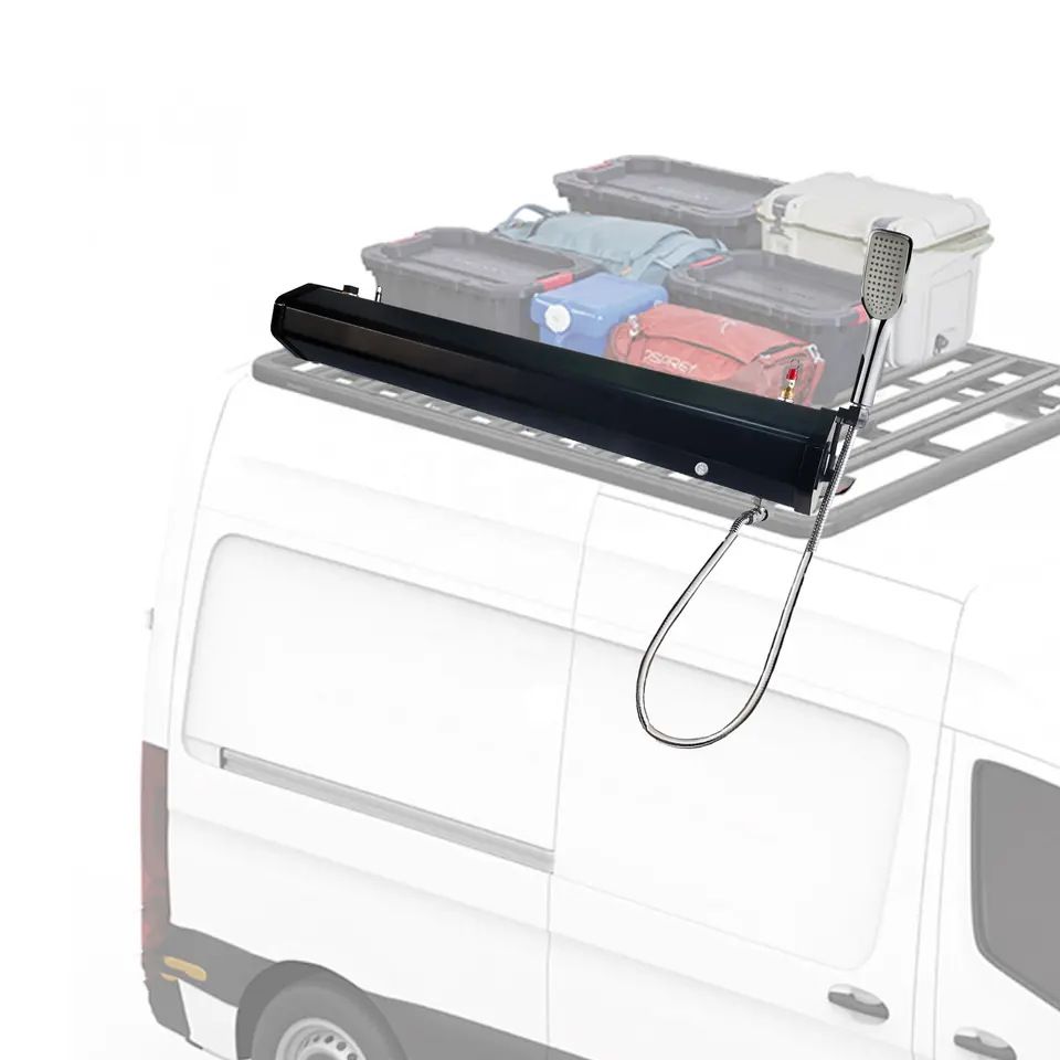 20 litros mejor-venta coche solar ducha al aire libre fuera de carretera ducha de PVC ducha de camping con tanque de agua