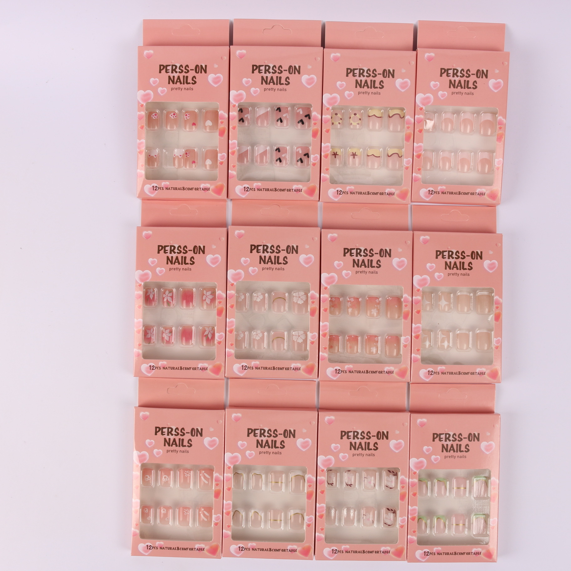 [Fábrica de origen] Uña de desgaste transfronteriza nueva pieza de manicura falsa, productos terminados de pieza de uñas desmontable image 3