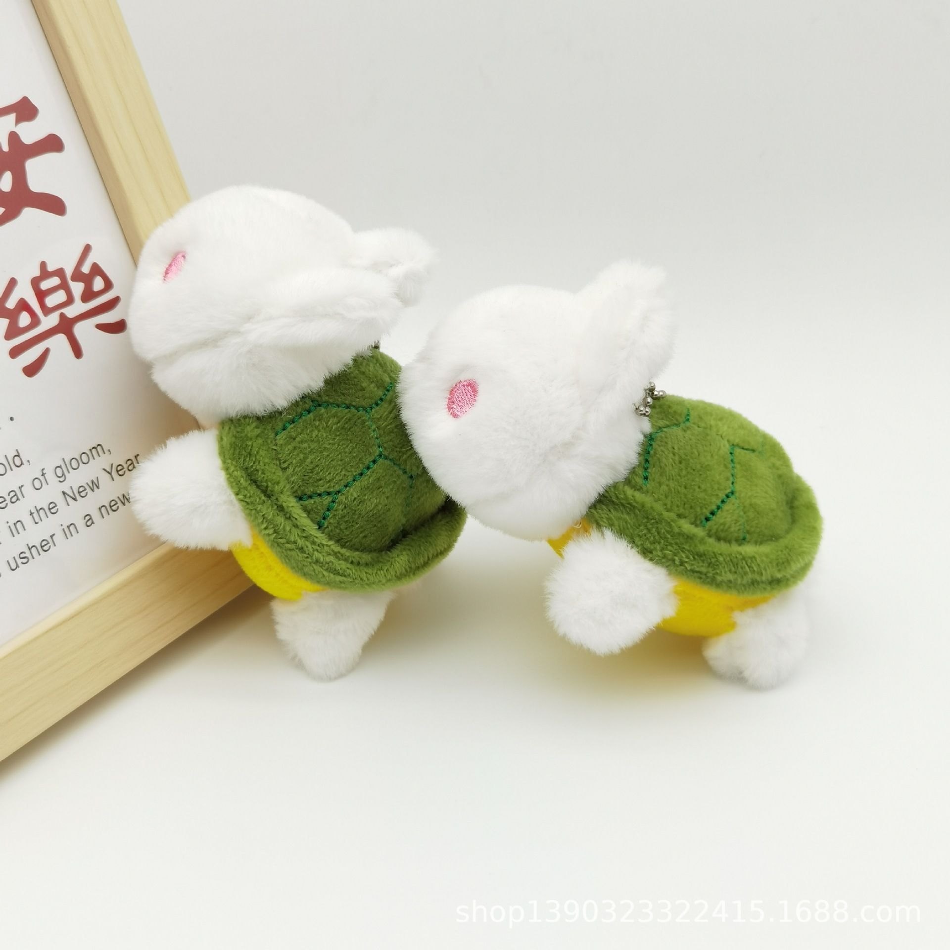 Juguete de peluche peculiar y adorable, adorable colgante de tortuga, amuleto para bolso, llavero, pequeña tortuga de peluche, venta al por mayor con envío gratis.