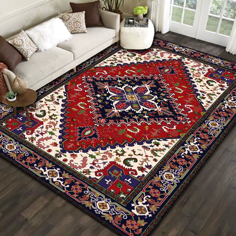 Modern Living Room Carpet, Erning Maya & Classic Patterns, Multiple Sizes 120–400 cm