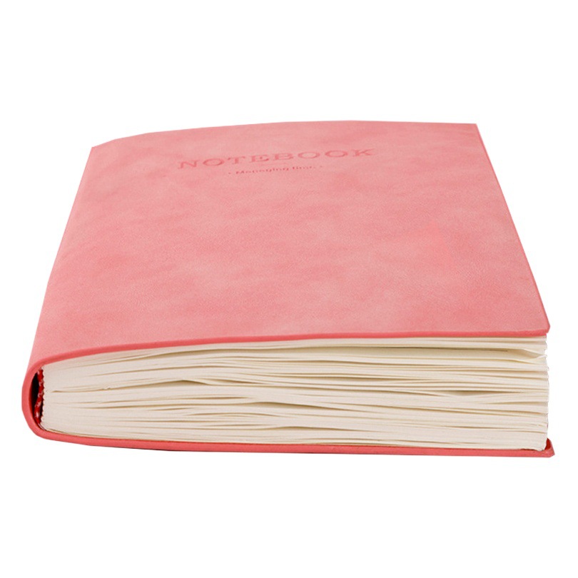 Suministro directo de fábrica de cuadernos de piel de oveja personalizados para exportación, tamaño A4, grandes y suaves, y cuadernos A5 en blanco, gruesos, tamaño B5.