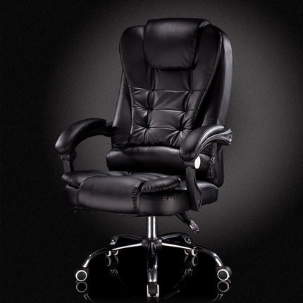 Jefe silla reclinable ocio silla de oficina masaje reposapiés elevación silla giratoria silla de oficina silla de la computadora hogar