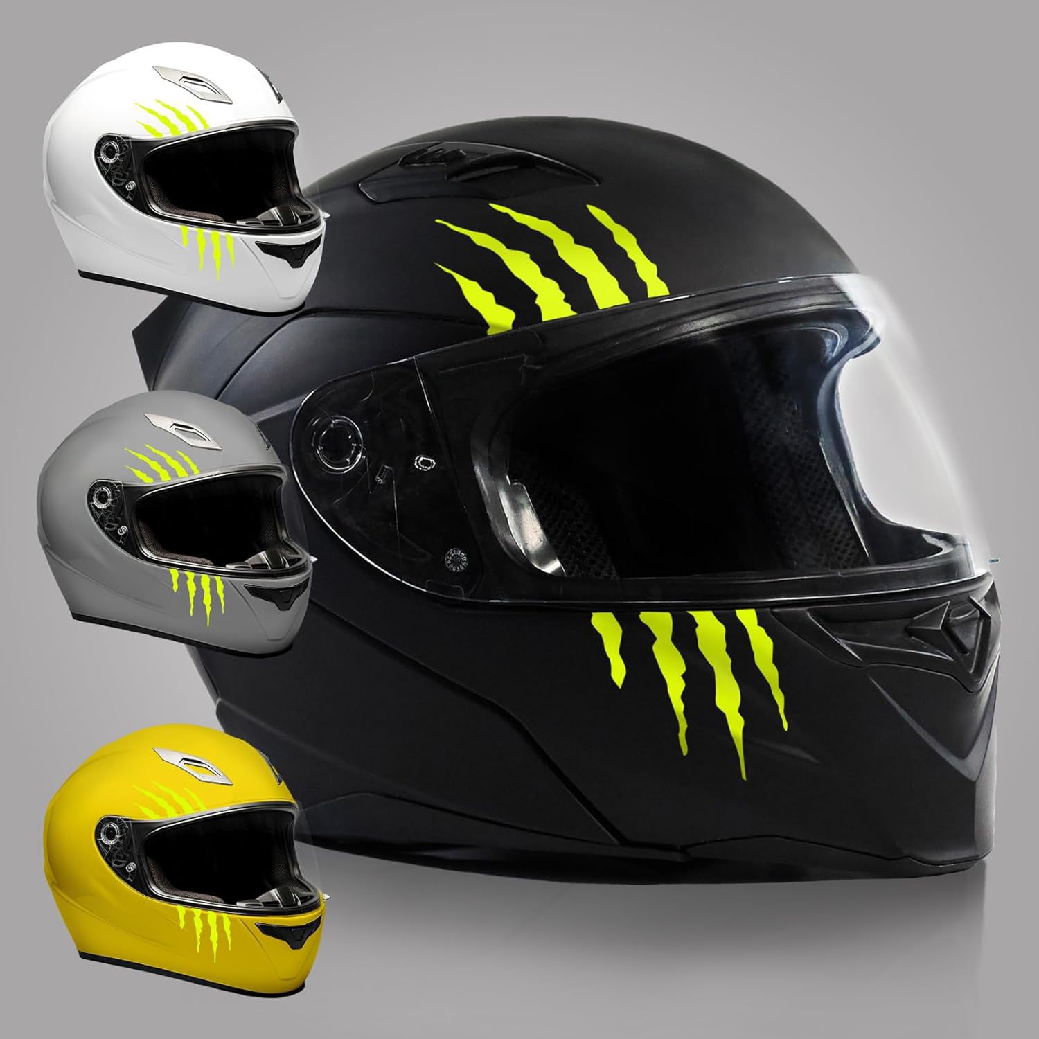 Amazon pegatinas de casco explosivo motocicleta garra rasguño impermeable nuevo pegatinas de automóviles de comercio exterior