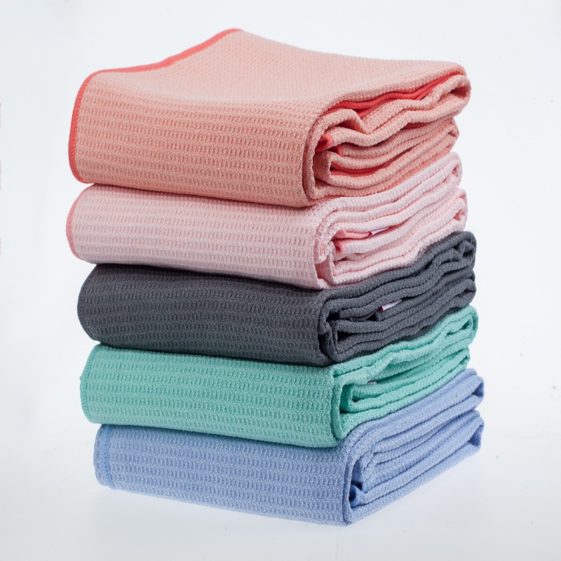Tuqiang Waffle Hair Yoga Towel Manufacturer Direct Sales Size Logo Yoga