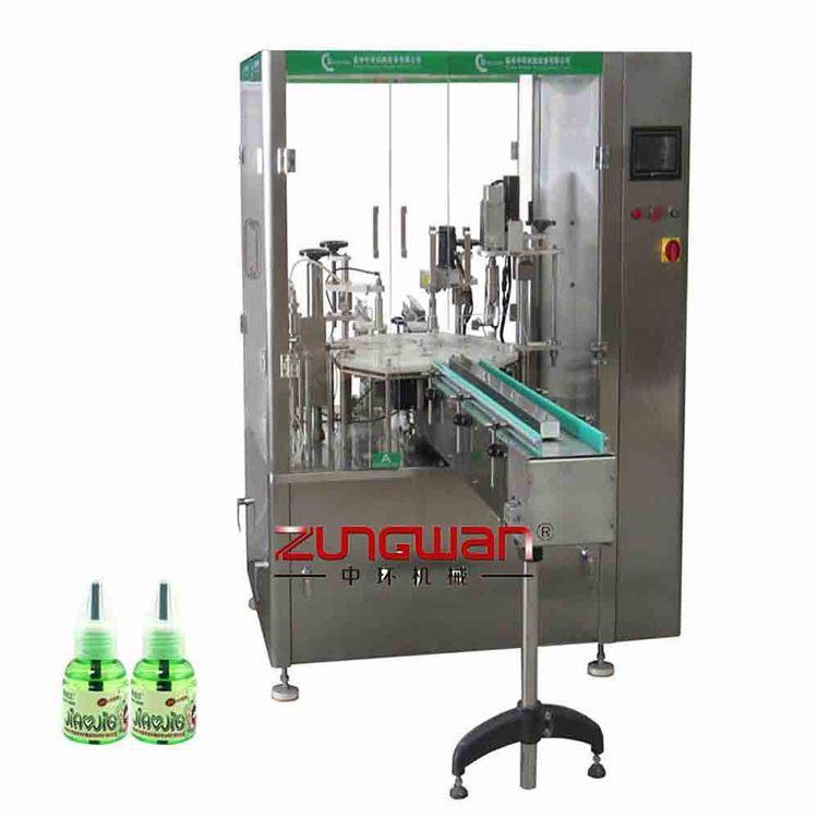 天津市河西区 液体灌装旋盖一体机 多功能自动灌装旋盖机 欢迎选