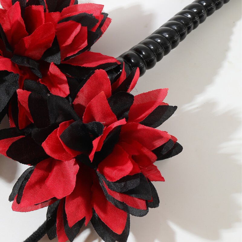 ハロウィン悪魔の角ヘッドバンド cos 悪魔魔女ドレスアップ頭飾り模擬花悪魔の角ヘッドバンド|undefined