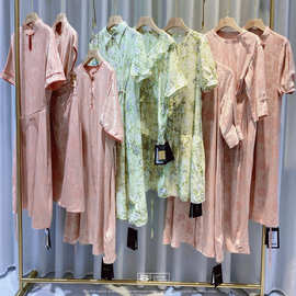 衣连裙夏女装品牌撤柜品牌折扣女装尾单清货衣服杂款批发剪标尾货