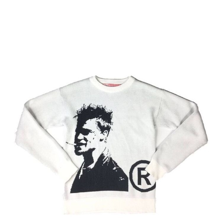 2025 Loose Knitwear Cotton Unisex Clothing Aesthetic Knit Sweater Long Sleeve 2025 Loose Knitwear Cotton Unisex Clothing Aesthetic Knit Sweater Long Sleeve