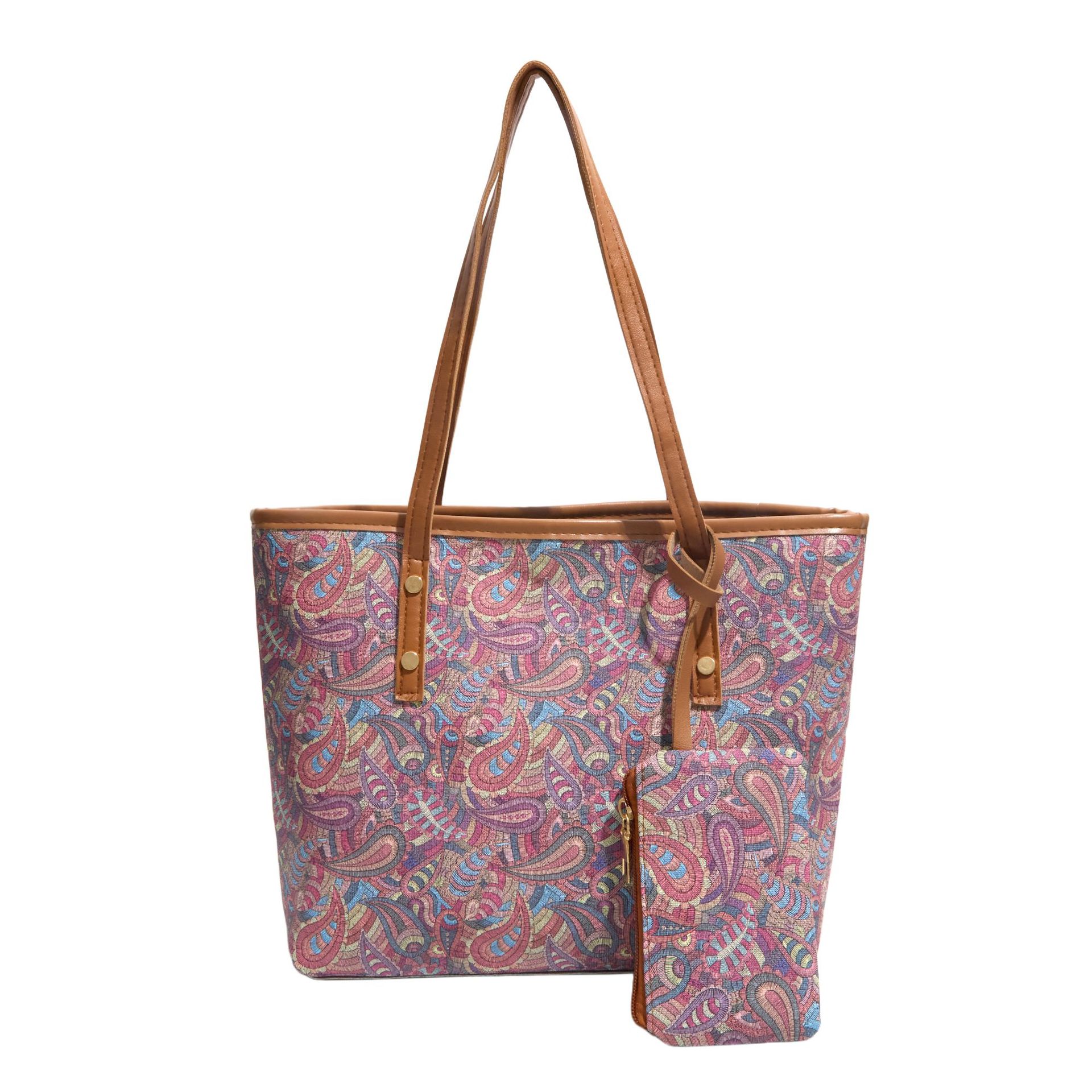 Bolso de venta caliente 2026 nuevo retrógrado impresión bolso especial de mujer gran capacidad de viaje bolso de hombro bolso de mano de alta calidad