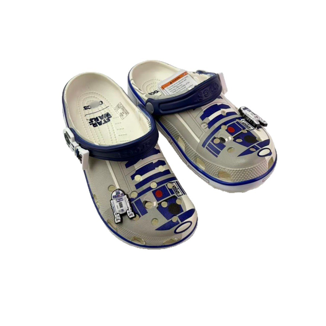 Nuevos zapatos Dongdong conjuntos de héroes y robots de animación de dibujos animados de playa de sandallas al aire libre image 6