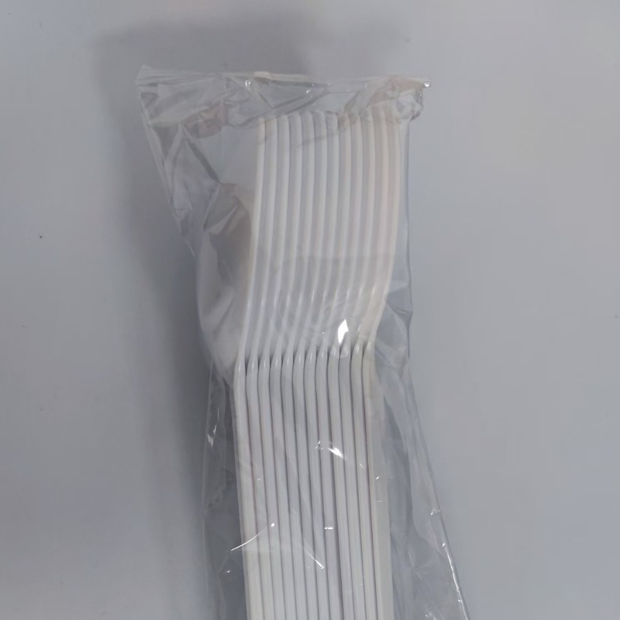 Cuchillo y tenedor desechable cuchillo y tenedor de tres piezas set para llevar carne de filete cubiertos de platos de pastel de plástico cuchillo y tenedor de pizza cuchillo y tenedor cuchara para llevar