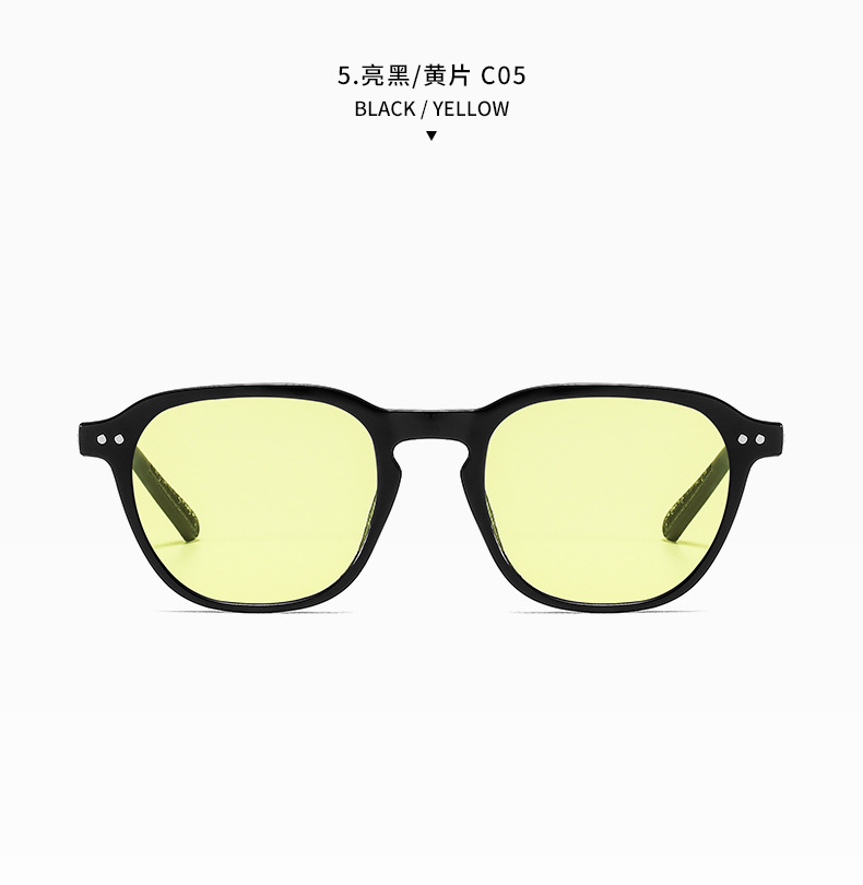 40g Weight UV400 Protection Lens Material Outdoor, Travel, Party, Fishing Occasion Women'S, Men'S, Unisex Gender Fashion Style Grey, White, Transparent, Yellow, Black Color Fashion UV400 Protection Women's Sunglasses 11