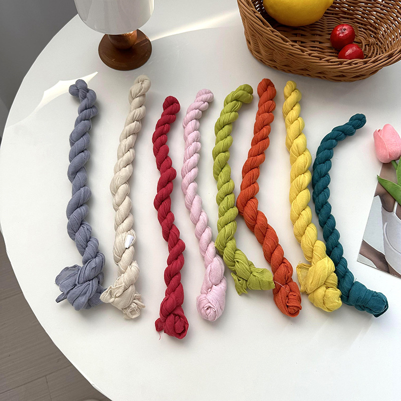 Bufandas damas plegadas nuevas bufandas de seda plegadas de color caramelo simple buena para el pañuelo de Bali