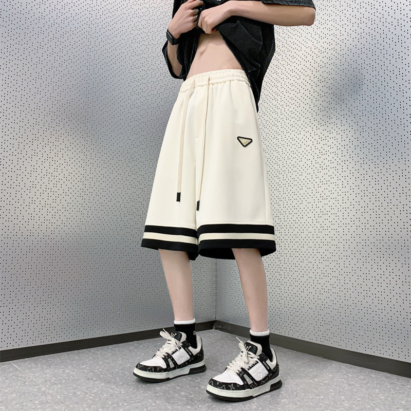 American Casual Shorts Men's Summer Fat plus size Loose 5-6 Pants Fashion Brand Basketball Sports Beach Big Pants