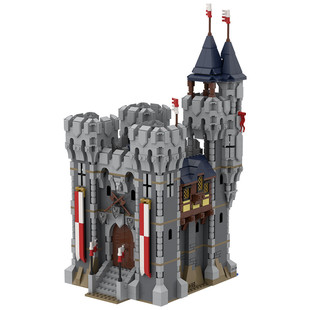 Building Blocks Cross-Border Moc-132314 Falcons Impenetrable Keep Medieval Castle 2155