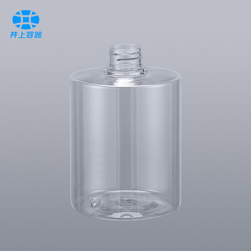 500ml hand sanitizer gel transparent bottle cosmetic body lotion press bottle shampoo shower gel pet plastic bottle