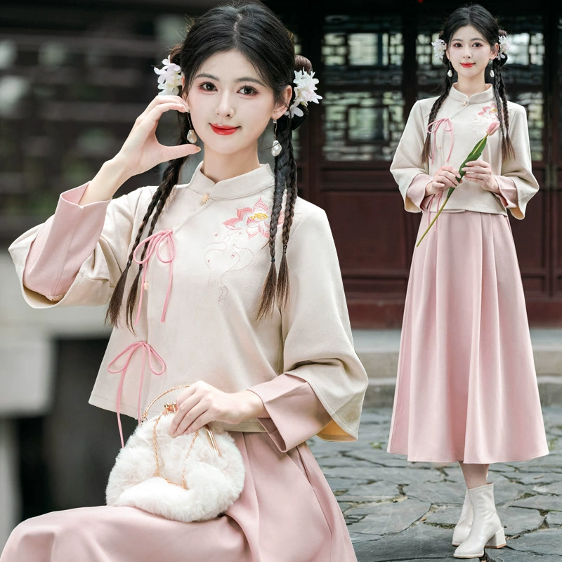 Реальная съемка нового китайского стиля в китайском стиле Qingyao Fin Fleet Fleet Fleet