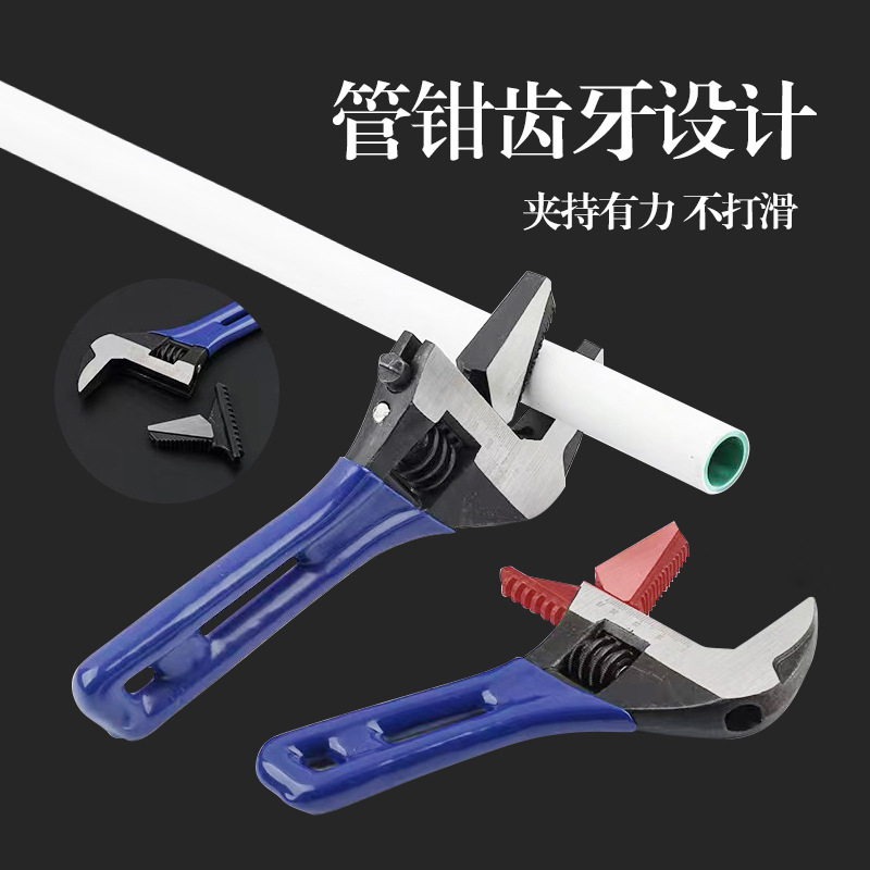 Punto tubo de mango corto abierto súper grande en vivo llave de apertura súper grande llave de baño mini tablero pequeño boca viva de gran diámetro