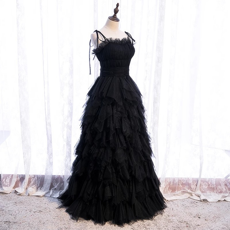 Vestido de fiesta para mujeres 2026 nuevo largo temperamento de hadas normalmente se puede usar el anfitrión de la fiesta vestido adelgazante