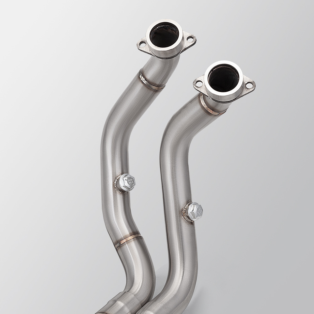 Suitable for Moto Wuji Ds900X Modified Exhaust Pipe Stainless Steel Front and Middle Section Special Vehicle Special Non-Destructive Installation