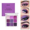 Matte eyeshadow palette, punk style, wholesale