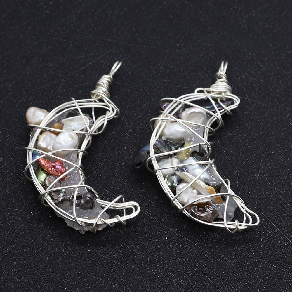 Органический кулон из жемчуга, аксессуар, аксессуары, 25x, x50, 50 мм