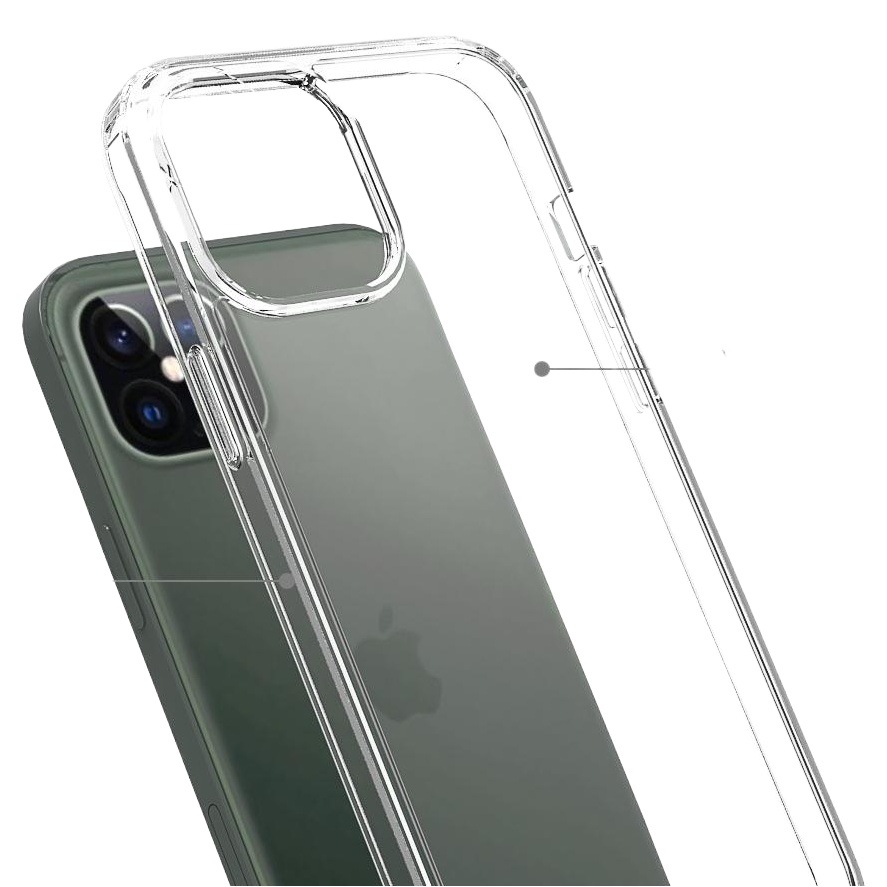 Funda protectora transparente anticaídas para iPhone 16, compatible con Apple 15pm y 17pro.