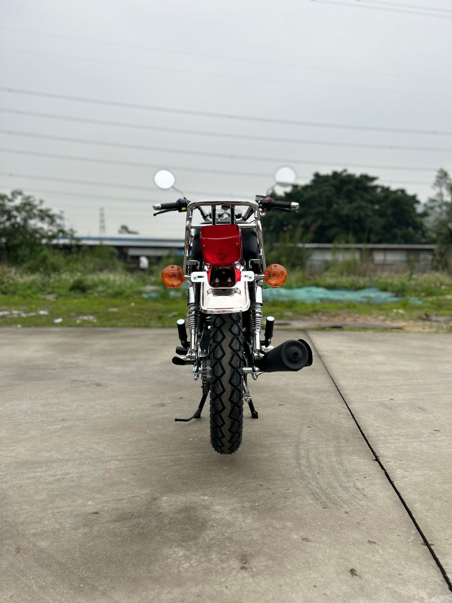 Fábrica de motocicletas de alta calidad exportada América del Sur África GN125 125CC motocicletas GN 125 Motor