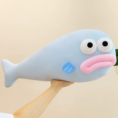 fish jelly pillow, ice silk: Oyuncaq yastıqlar