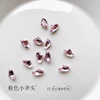 Transparent nail decoration, glossy fake nails for nails, accessory