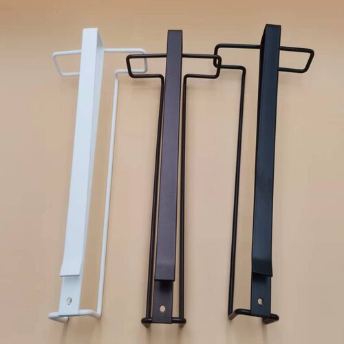 Iron cabinet red wine glass drain rack hanger type tall wine glass storage rack kitchen bar tool