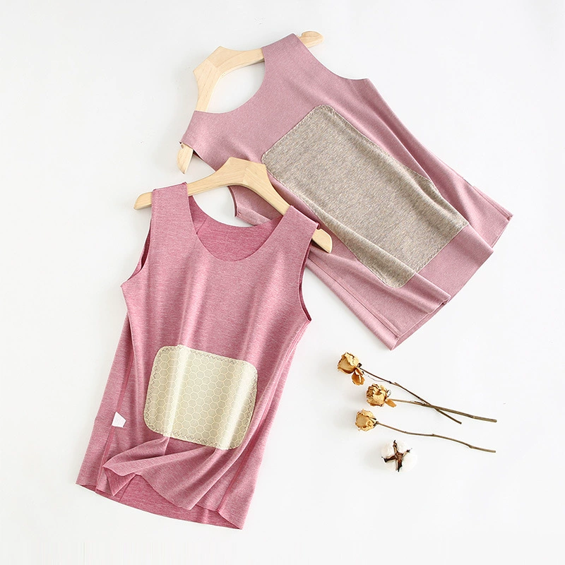 2022 Новый Бесшовный терможилет, женское шелковое бархатное нижнее белье с нашивкой, осенне-зимнее одиночный топ на флисовой подкладке