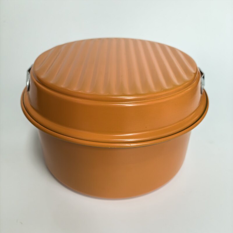 New camping cooking pot, outdoor camping cookware, portable picnic tableware, non-stick pot set, camping cookware set