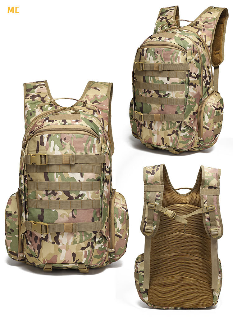 Outdoor Backpack Men's School Travel Large Capacity Business Trip Luggage Anti-Scratch Wear-Resistant Mountaineering Bag_desvips.com