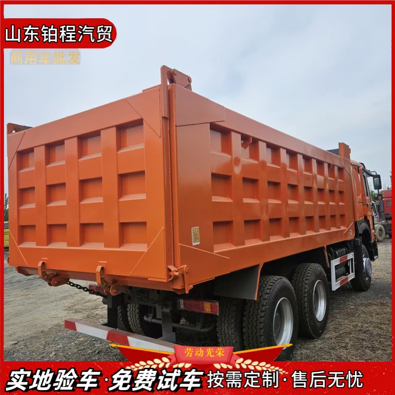 Exported to Africa and the Middle East, SHACMAN F3000 375 Weichai Engine Dump Truck for Construction and Soil Transport