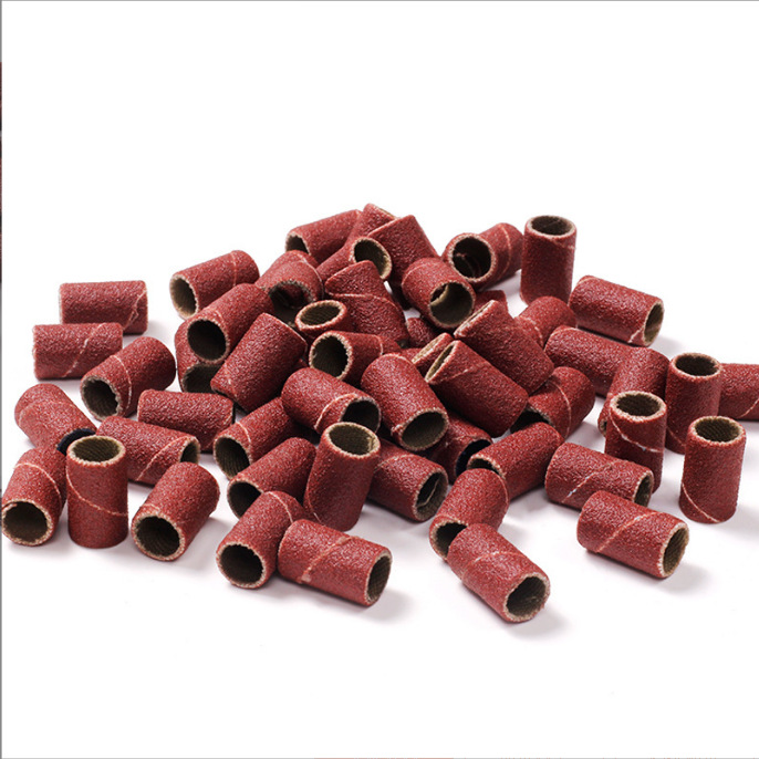 Transfronterizos para nuevos productos de molienda de uñas de alta calidad, molienda de anillo de arena 80#120#180#100 cápsulas / paquete en stock