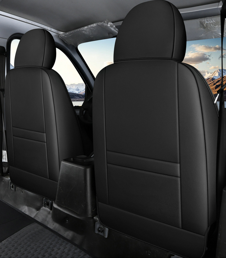 Wuling Rongguang new truck seat covers, Wuling Rongguang small truck seat covers, single and double row small truck special imitation leather seat cushion covers
