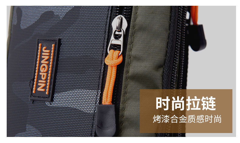 New waterproof men's crossbody bag for casual sports and travel, single-shoulder chest bag, fashionable and versatile backpack undefined