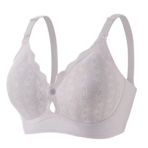 New style nursing bra, thin front buckle, anti-sagging, push-up, no rims, traceless nursing maternity bra, wholesale