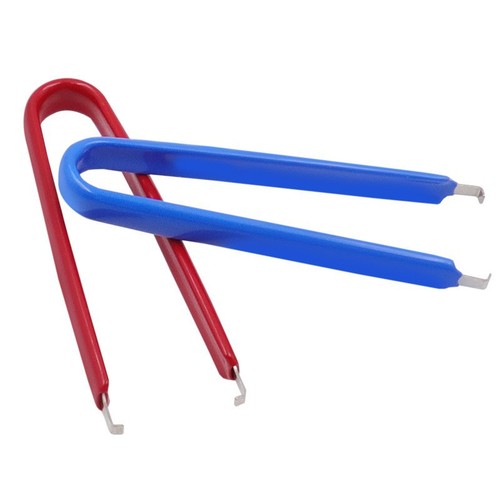 Direct plug-in embedded simple U-shaped IC puller IC clip welding screwdriver chip component clip extraction tweezers